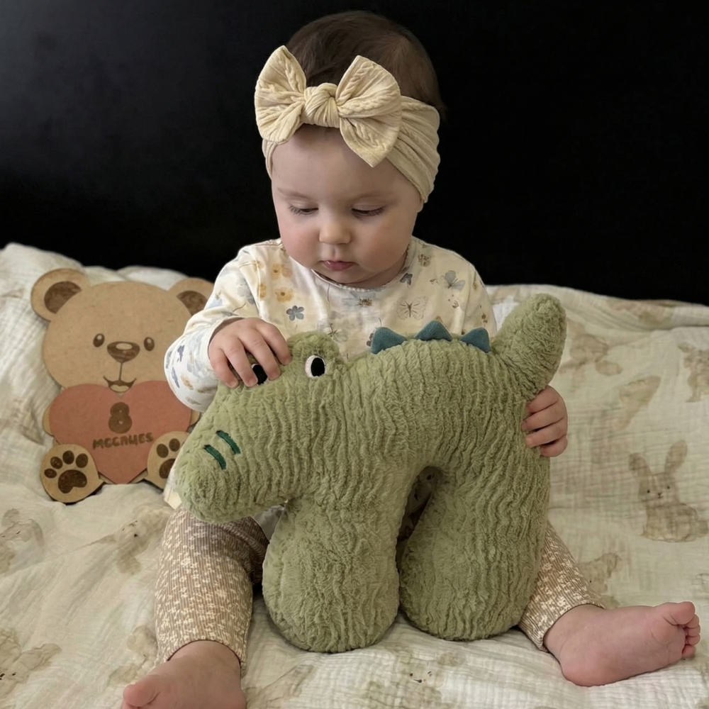 CalmCroc Plush Toy Kids Plush Toy — Clean Modern Quality Companion