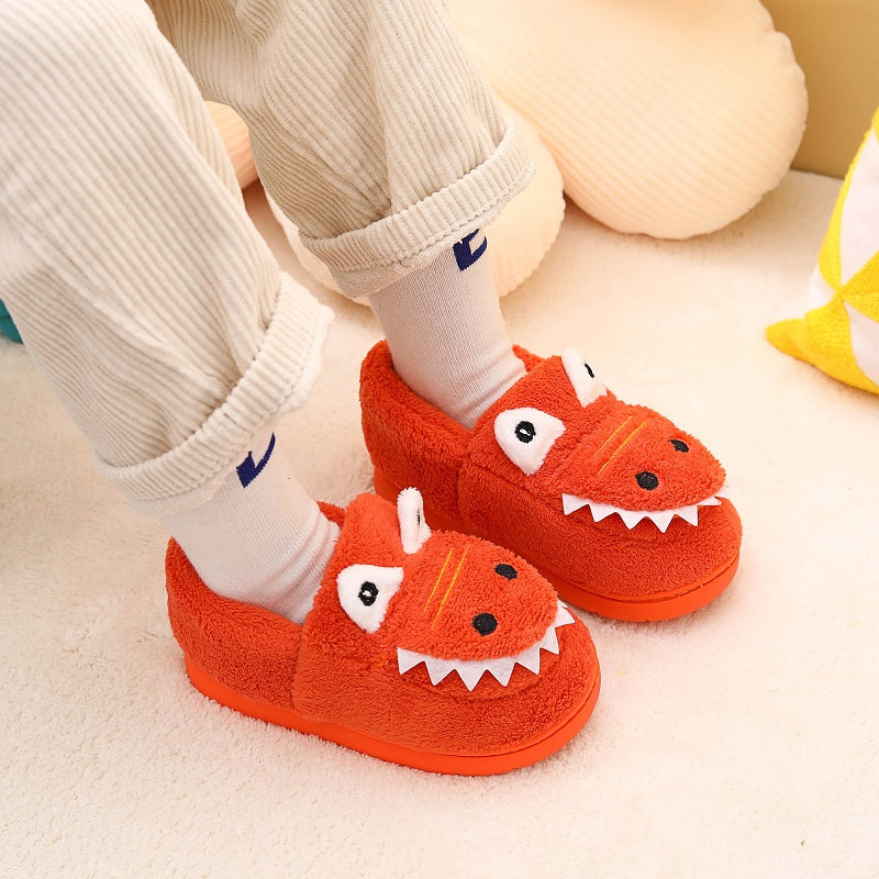 CrocCuddle Plush Crocodile Kids Slippers — Modern Warm Quality