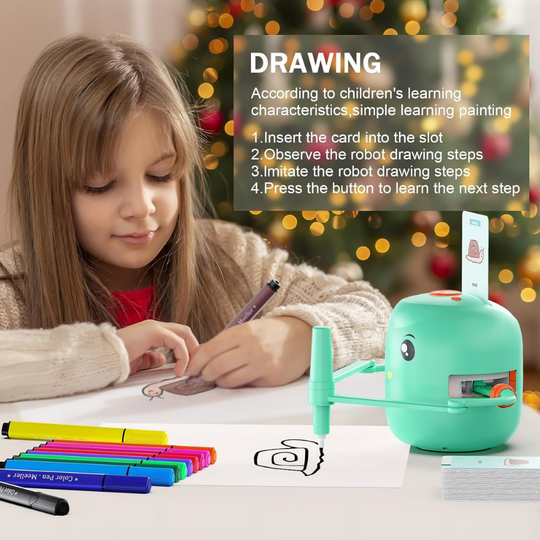 SketchBuddy Drawing Robot Toy — Creative Learning Fun for Kids