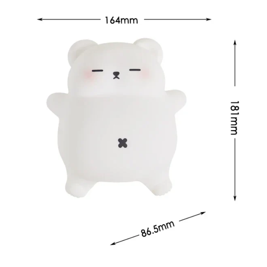 SnuggleBear Glow Baby Night Light — Clean, Calming Comfort