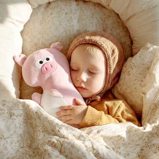 Lullabee DreamPig Plush Toy — Clean Modern Quality for Kids