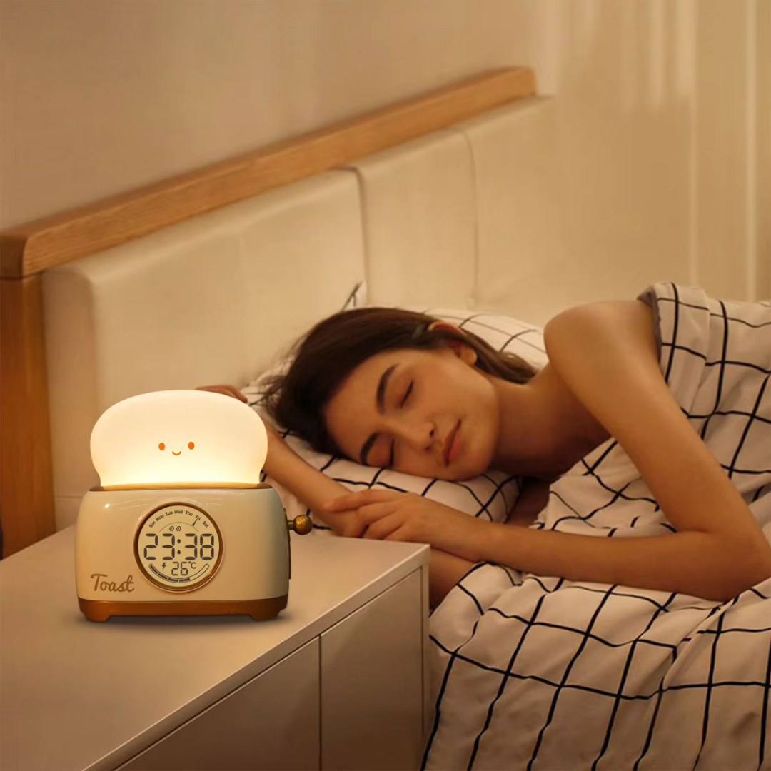 GlowNest Kids Alarm Clock Night Light — Gentle Sleep & Wake Quality