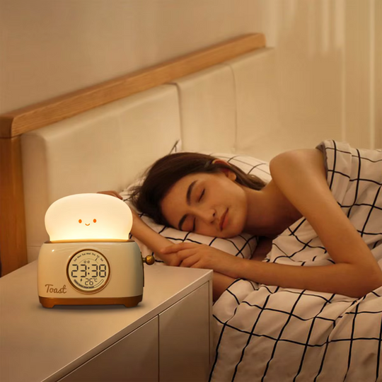 GlowNest Kids Alarm Clock Night Light — Gentle Sleep & Wake Quality