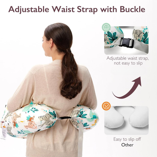 CuddleEase Baby Feeding Pillow Nursing Pillow — Secure Quality