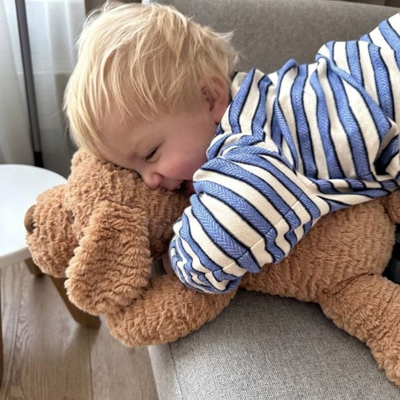 Golden Pup Cuddle Buddy Plush Toy — Clean Quality Companion