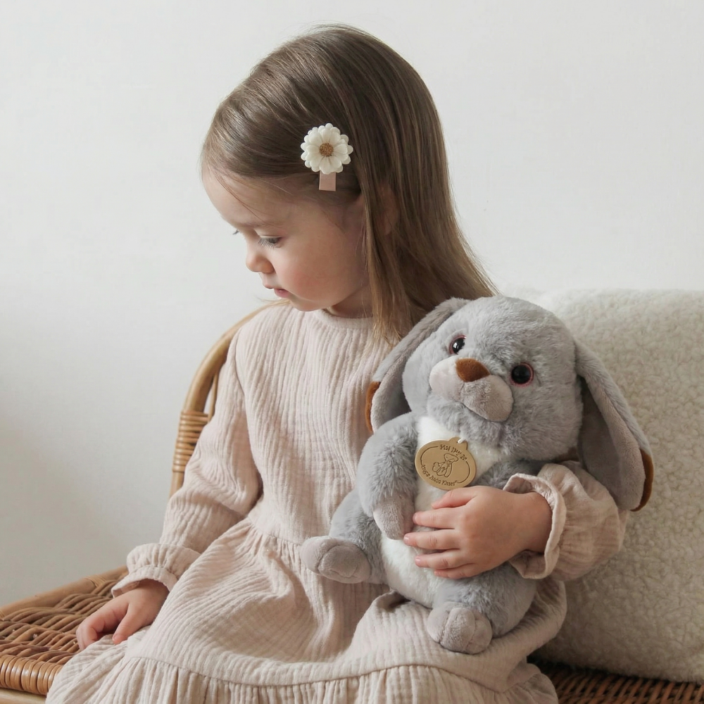 ChubbyNest Baby Plush Bunny Toy — Clean Quality Companion