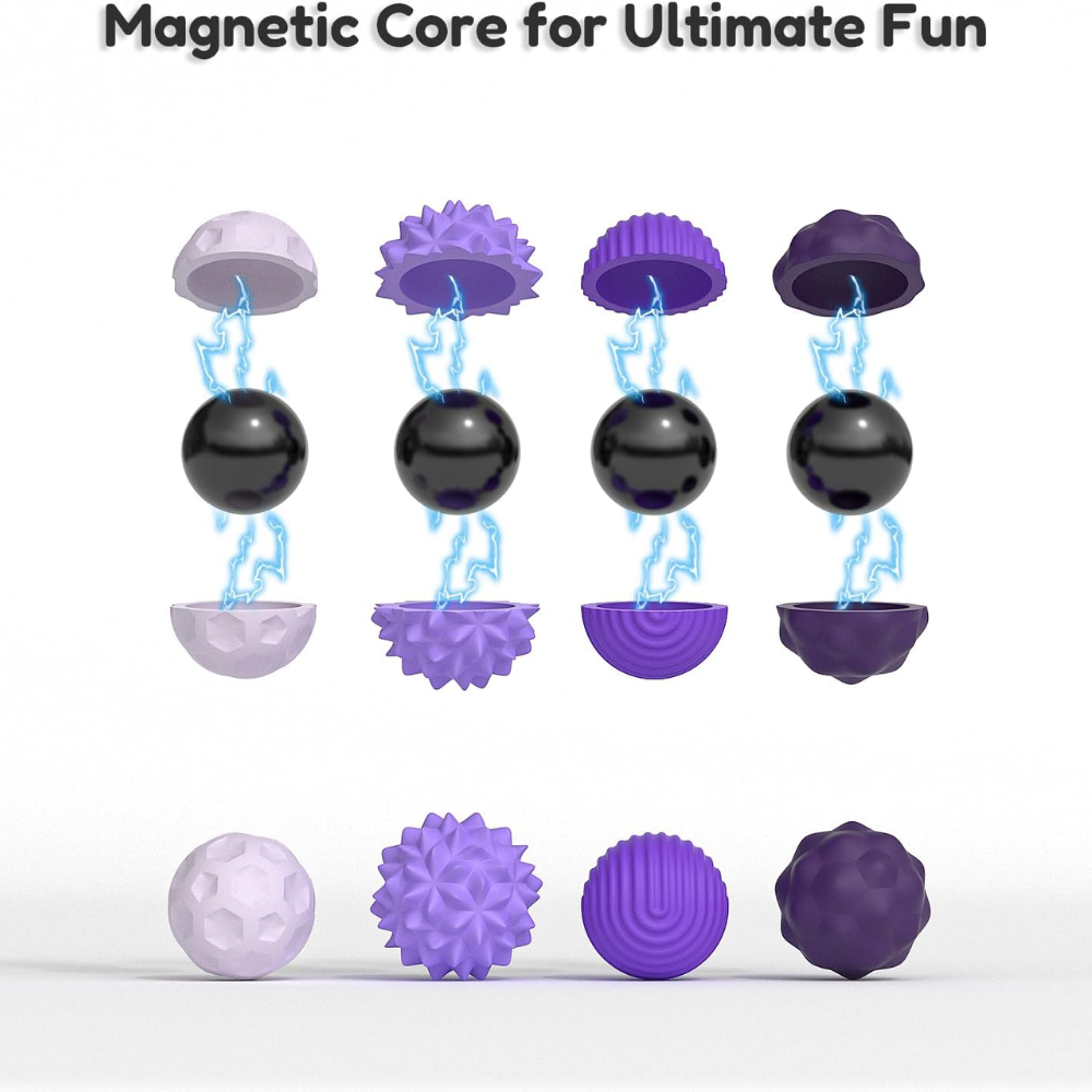 MagnaFidget – Magnetic Sensory Fidget Ball Set