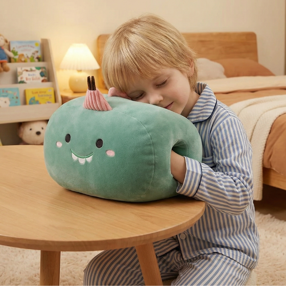 Aino Dino Modern Hand Warmer Plush Toy — Clean Calming Quality