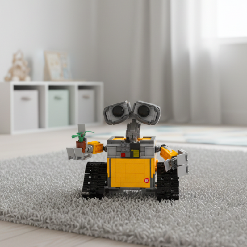 WallBot 687-Piece Robot Building Set Kids Construction Toy — Focus & Creative Play