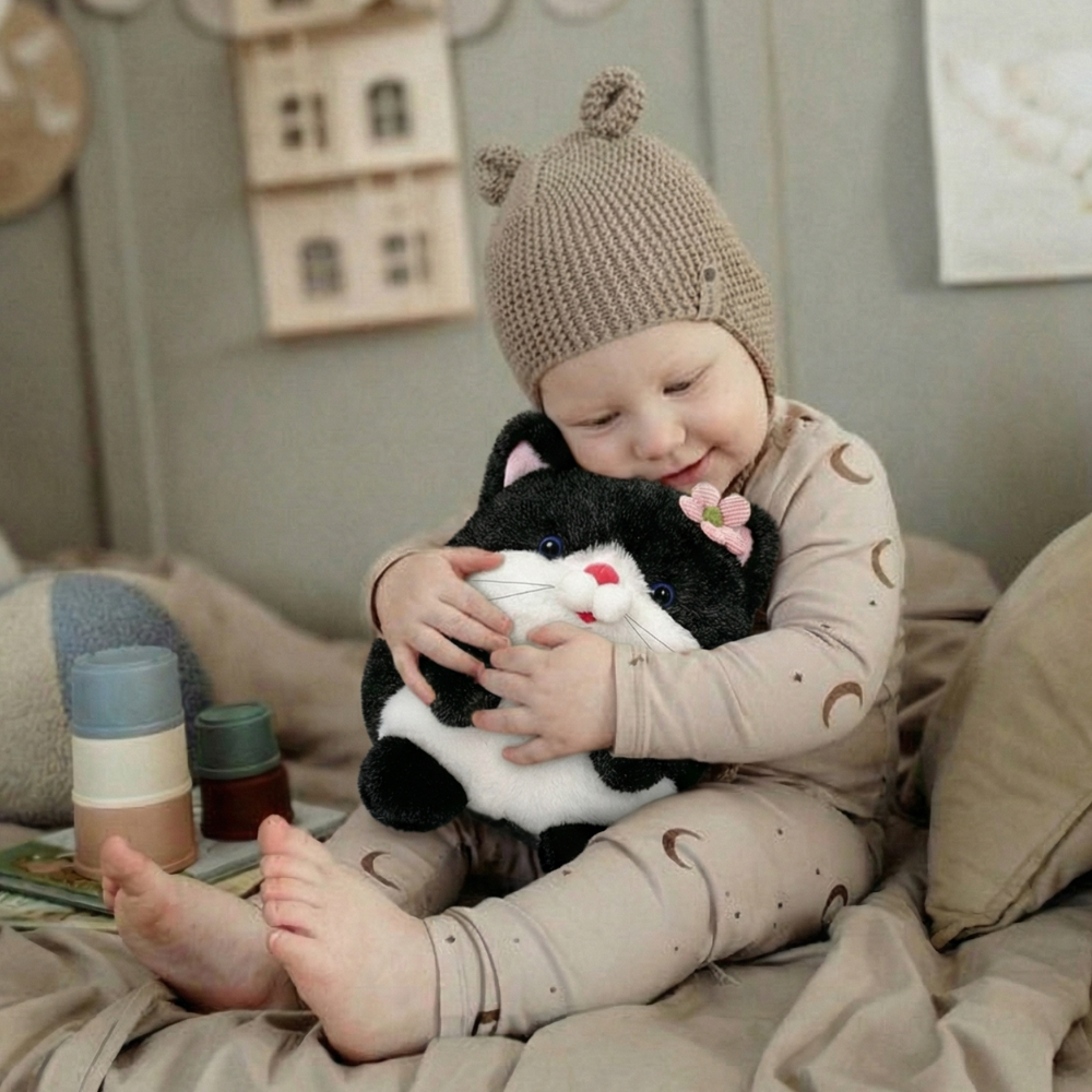 WhisperPaws Cozy Cat Plush Toy — Clean Quality Companion