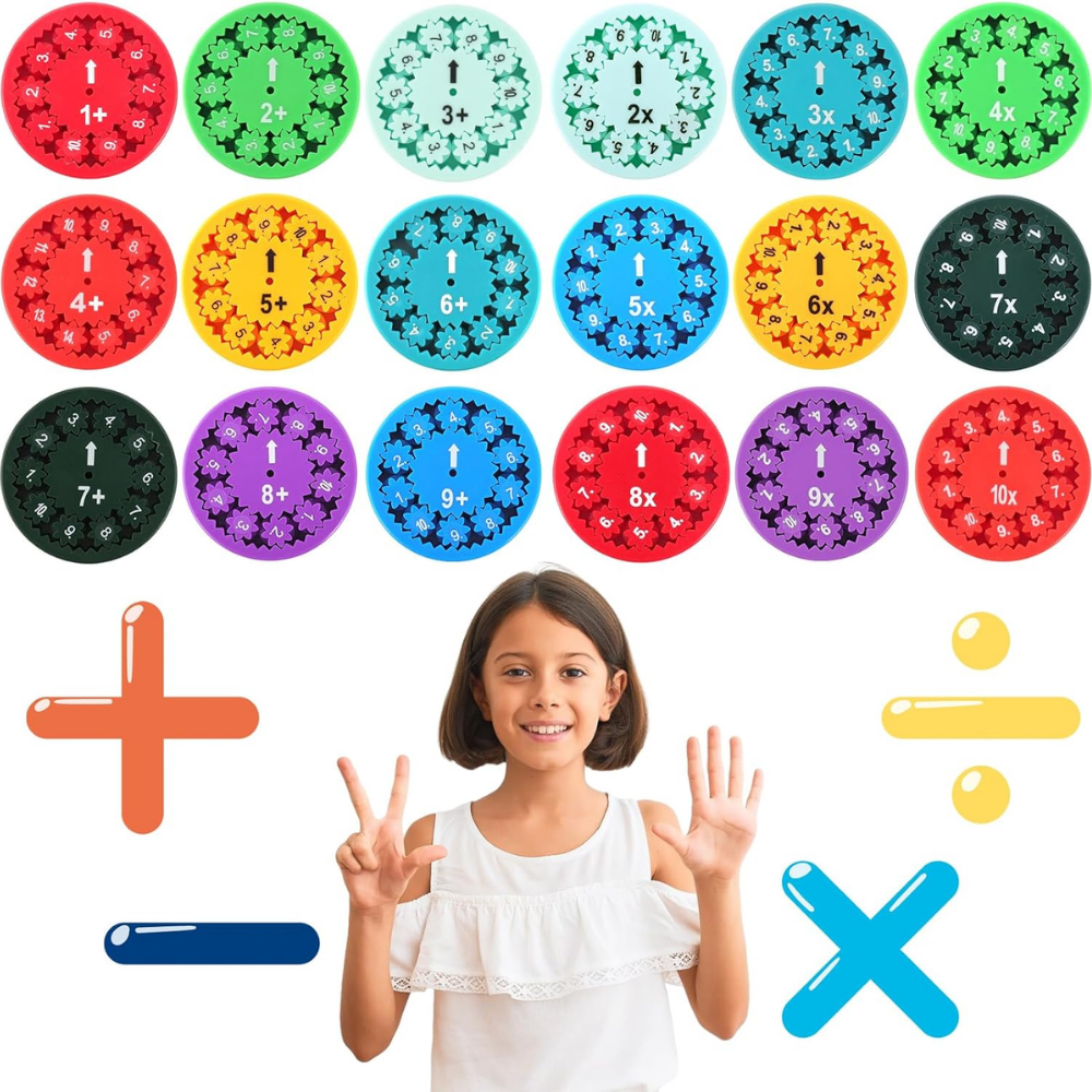 NumiSpin Learning Fidget Toy — Calm Focus Math Fun