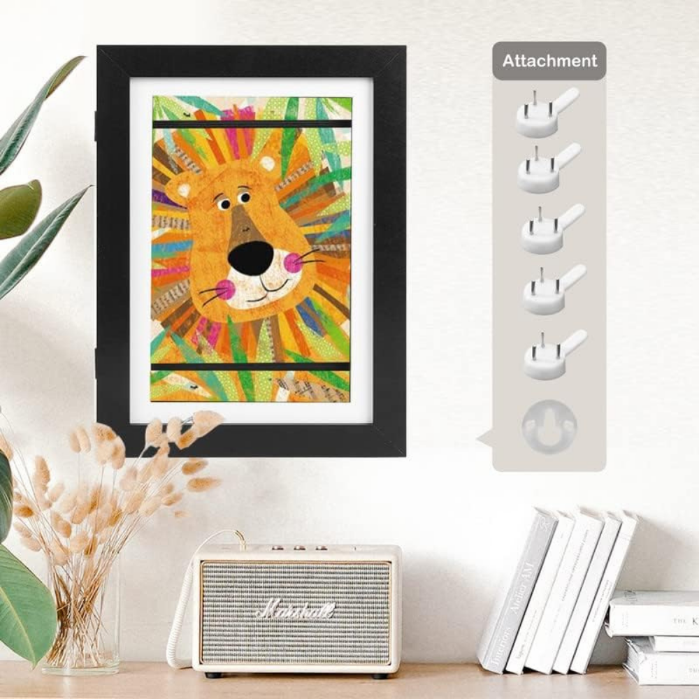 BrightNest Kids Artwork Frame — Organized Creative Display