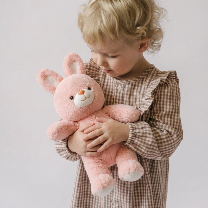 Rilena Clean Bunny Plush Toy — Calming Quality for Kids