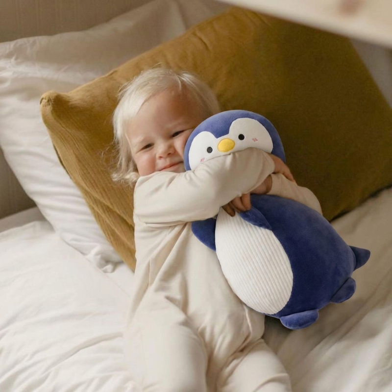 CalmNest Penguin Plush Toy — Modern Quality for Kids
