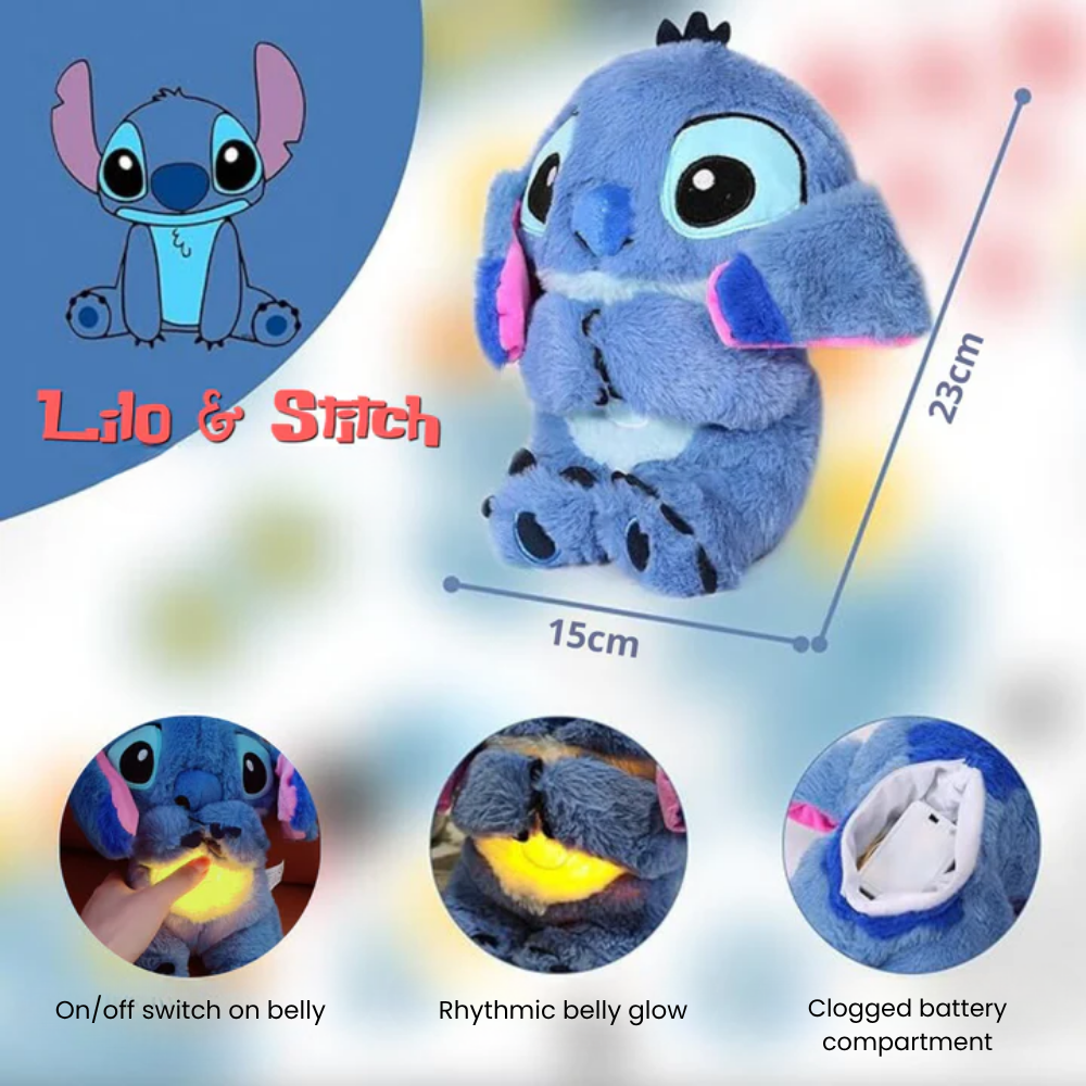 CalmiBreathe Breathing Plush Sleep Buddy — Baby Sleep Quality Toy