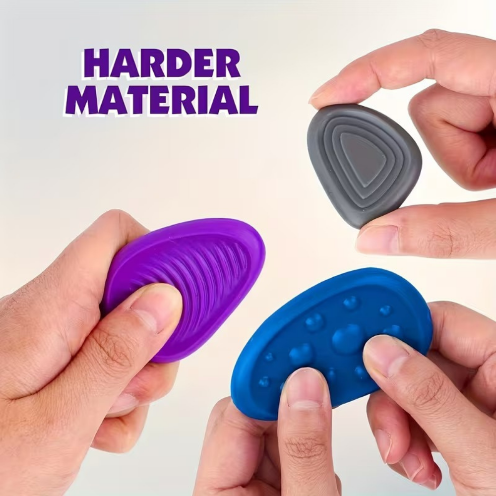 CalmiPebble Sensory Stones Fidget Toy — Calming Focus for Kids