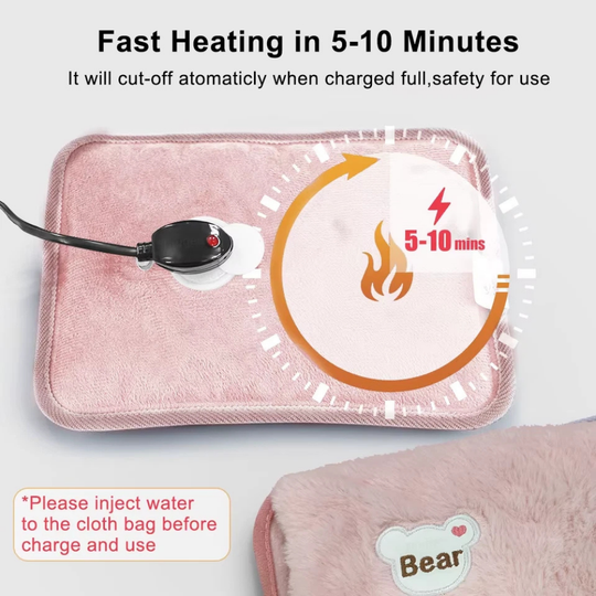 CozyPaws Rechargeable Heat Buddy Electric Heat Pack — Gentle Quality