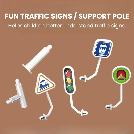 Tracki 3D Train Building Set Kids STEM Toy — Creative Learning Fun