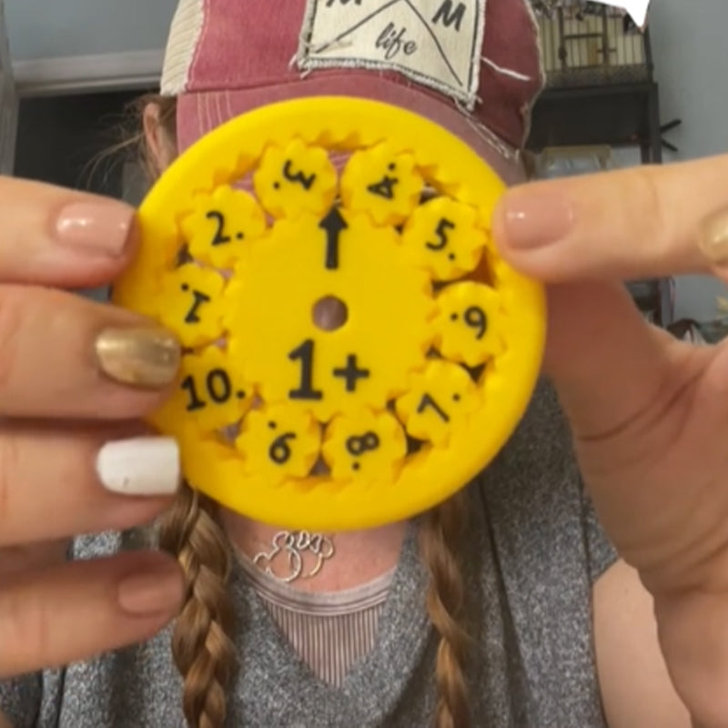 NumiSpin Learning Fidget Toy — Calm Focus Math Fun