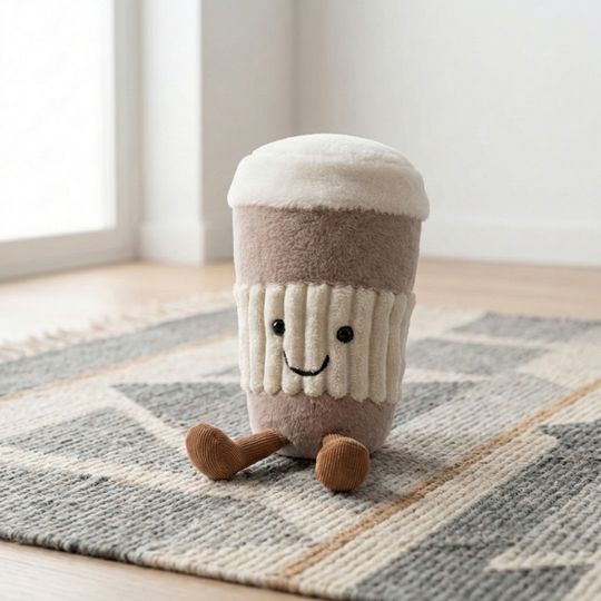 Cicimi CafeBuddy Cozy Cup Plush Toy — Clean Calming Comfort