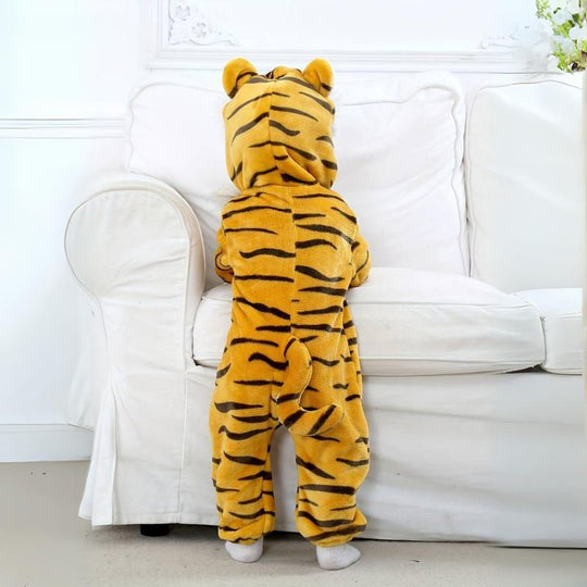 SnuggleSafari Animal Romper Baby Onesie — Modern Comfort