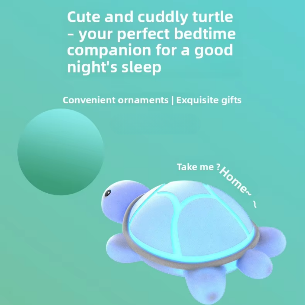 SleepTurtle Baby Night Light — Clean Calming Nursery Glow