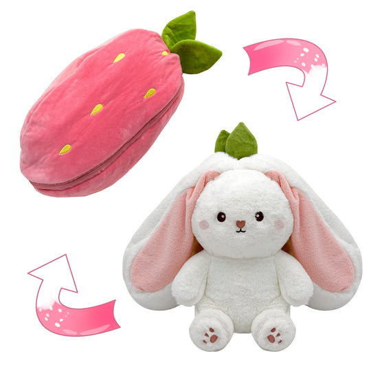 Strawberry Bunny Transforming Toy — Modern Quality