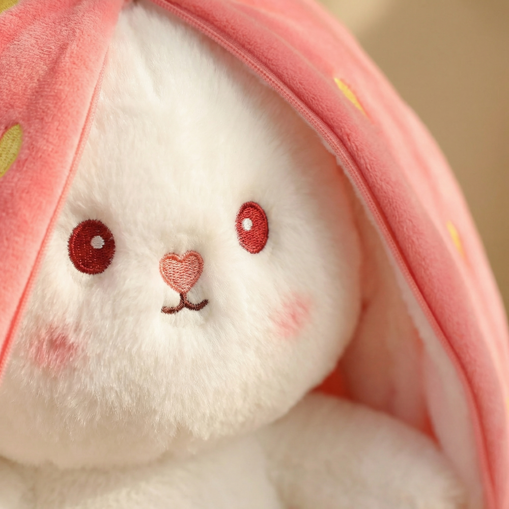 Strawberry Bunny Transforming Toy — Modern Quality