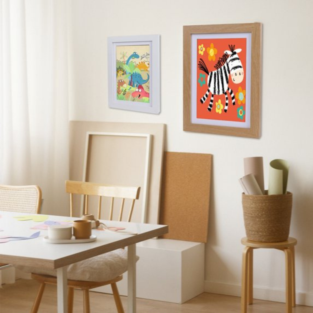 BrightNest Kids Artwork Frame — Organized Creative Display