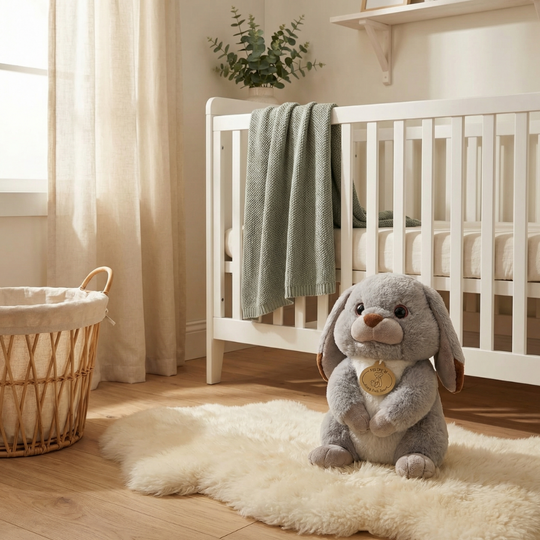 ChubbyNest Baby Plush Bunny Toy — Clean Quality Companion