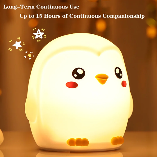 ArcticPals Penguin Baby Night Light — Calm Bedtime Glow
