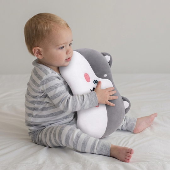 Arctic Paws Husky Plush Toy — Modern Quality Companion