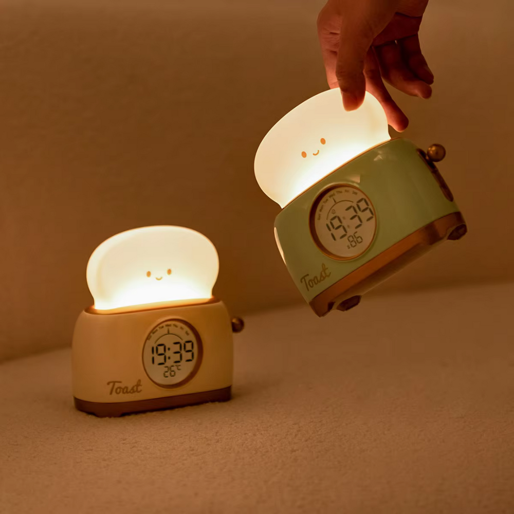 GlowNest Kids Alarm Clock Night Light — Gentle Sleep & Wake Quality