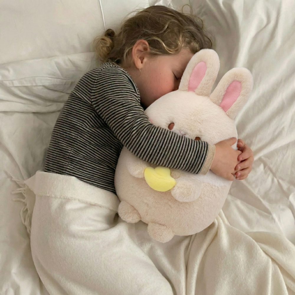 Leif Cozy Bunny Plush Toy Kids Stuffed Animal — Clean Modern