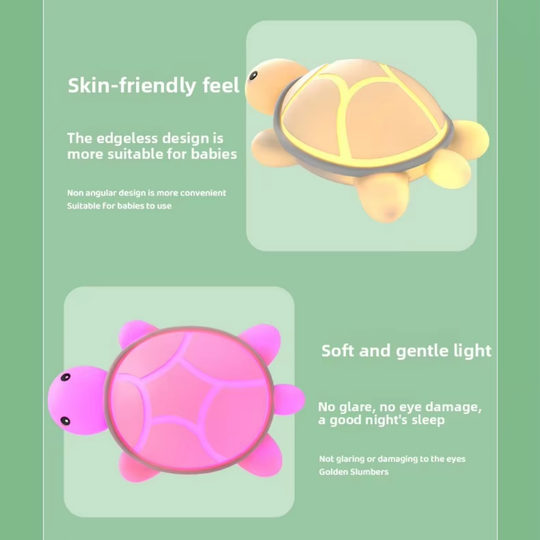 SleepTurtle Baby Night Light — Clean Calming Nursery Glow