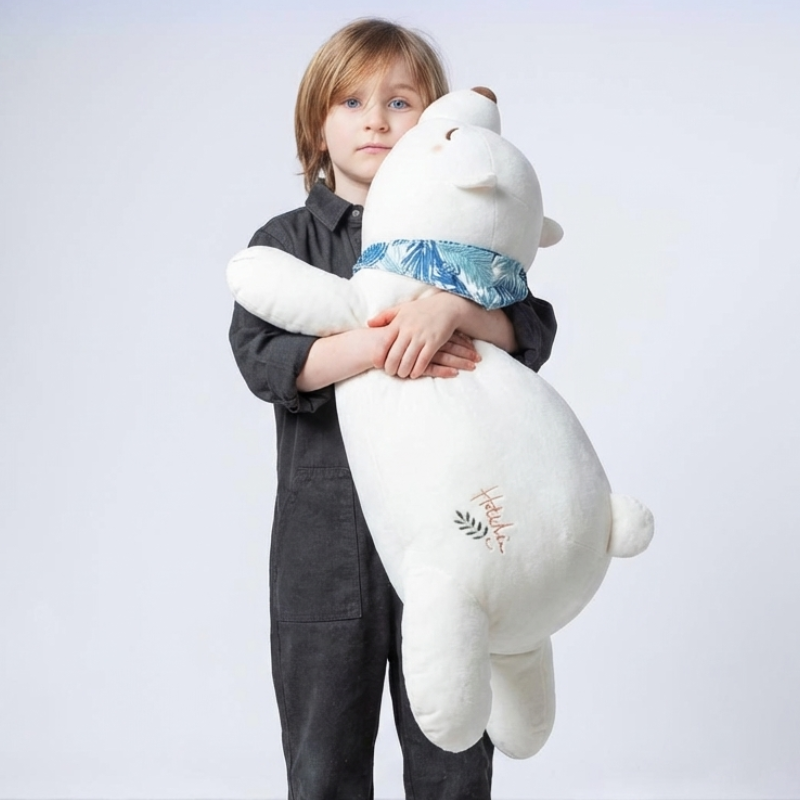Marcela Lazy Bear Cuddle Plush Toy — Clean Modern Quality