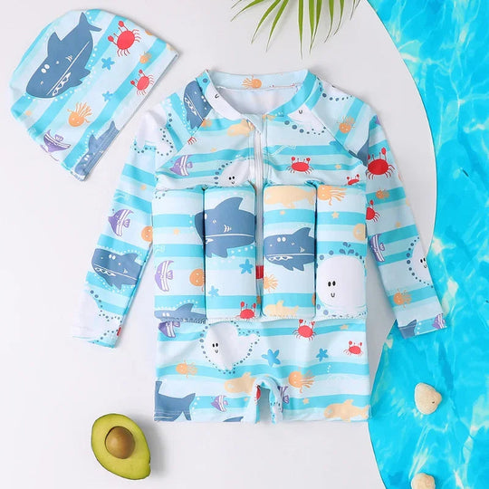 CoastBuddy Kids Swim Float Suit — Safe Confident Water Play
