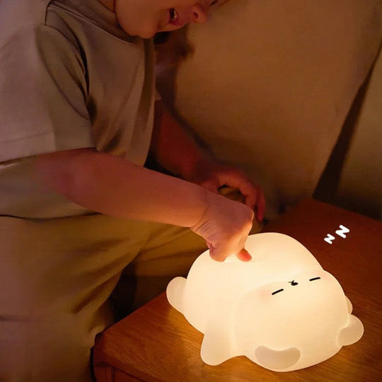 SnuggleBear Glow Baby Night Light — Clean, Calming Comfort