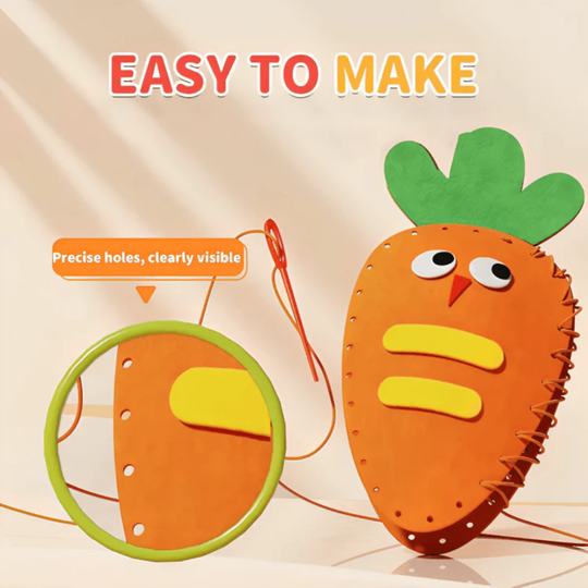 Cicimi TinyStitch 3D Sewing Craft Kit for Kids — Calm Creative Fun
