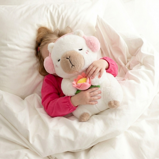 Ilona Modern Capybara Plush Toy — Clean Calm Quantity for Kids