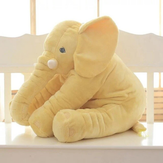 Modern Trunk Elephant Plush Toy — Clean Calming Comfort