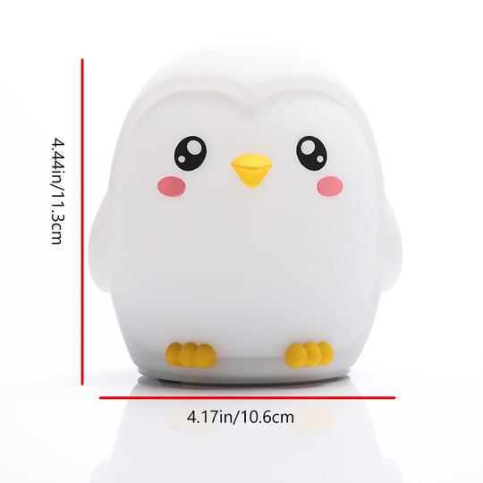 ArcticPals Penguin Baby Night Light — Calm Bedtime Glow