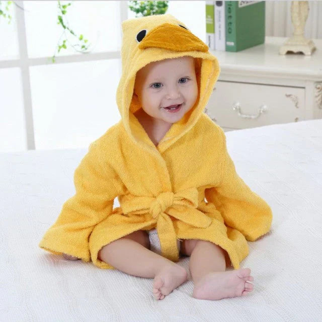 SnuggleDry Kids Bathrobe — Clean Hooded Quality After Bath