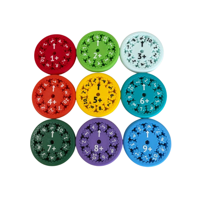 NumiSpin Learning Fidget Toy — Calm Focus Math Fun