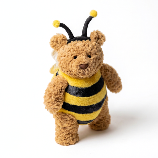 DressyCuddle – Teddy Bear Plush with Soft Outfit Design