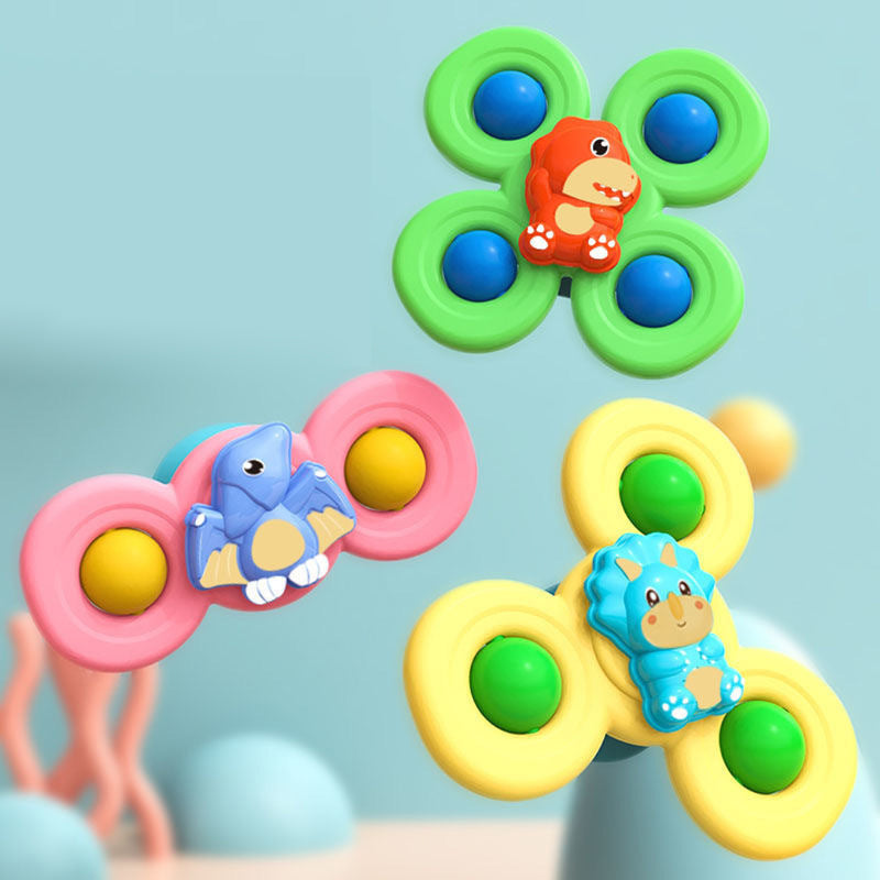 TwirlNest Baby Spinner Suction Toy Set — Calm Sensory Play
