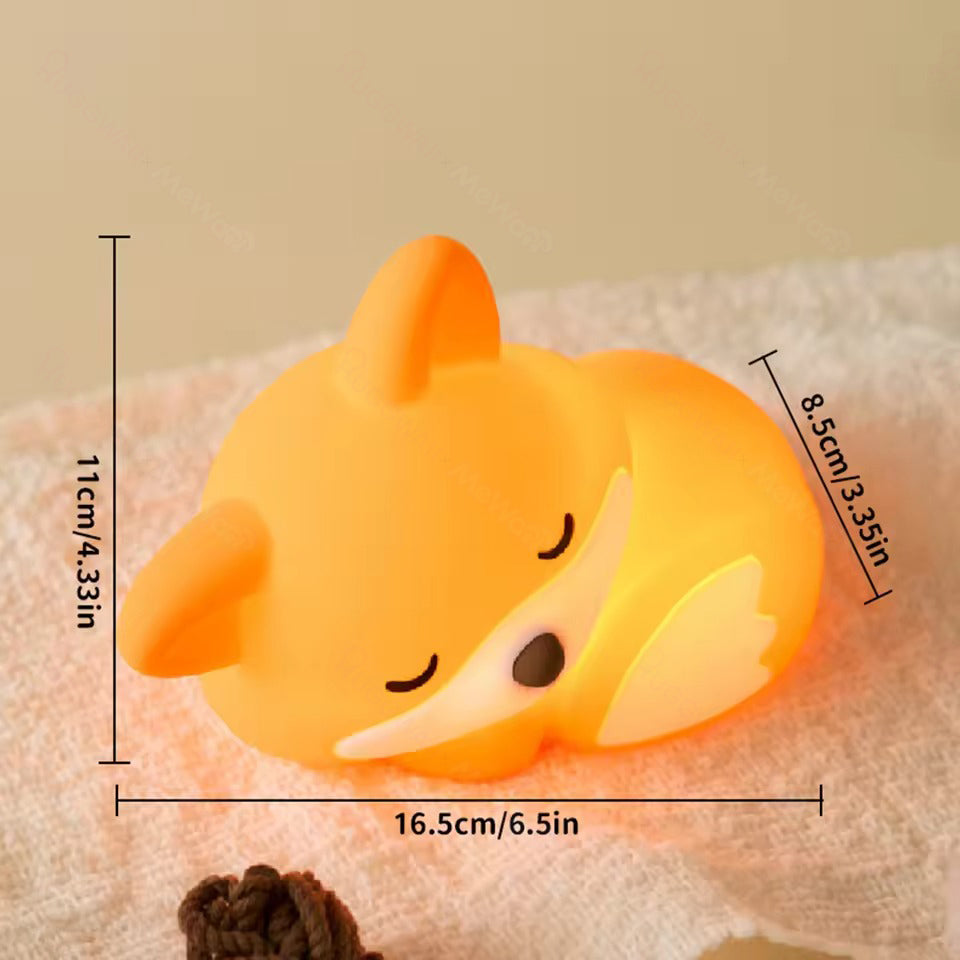 Sleepy Fox Glow Kids Night Light — Clean Calming Quality