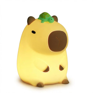Capybara Glow Night Lamp Kids Night Light — Calm Modern Sleep Companion