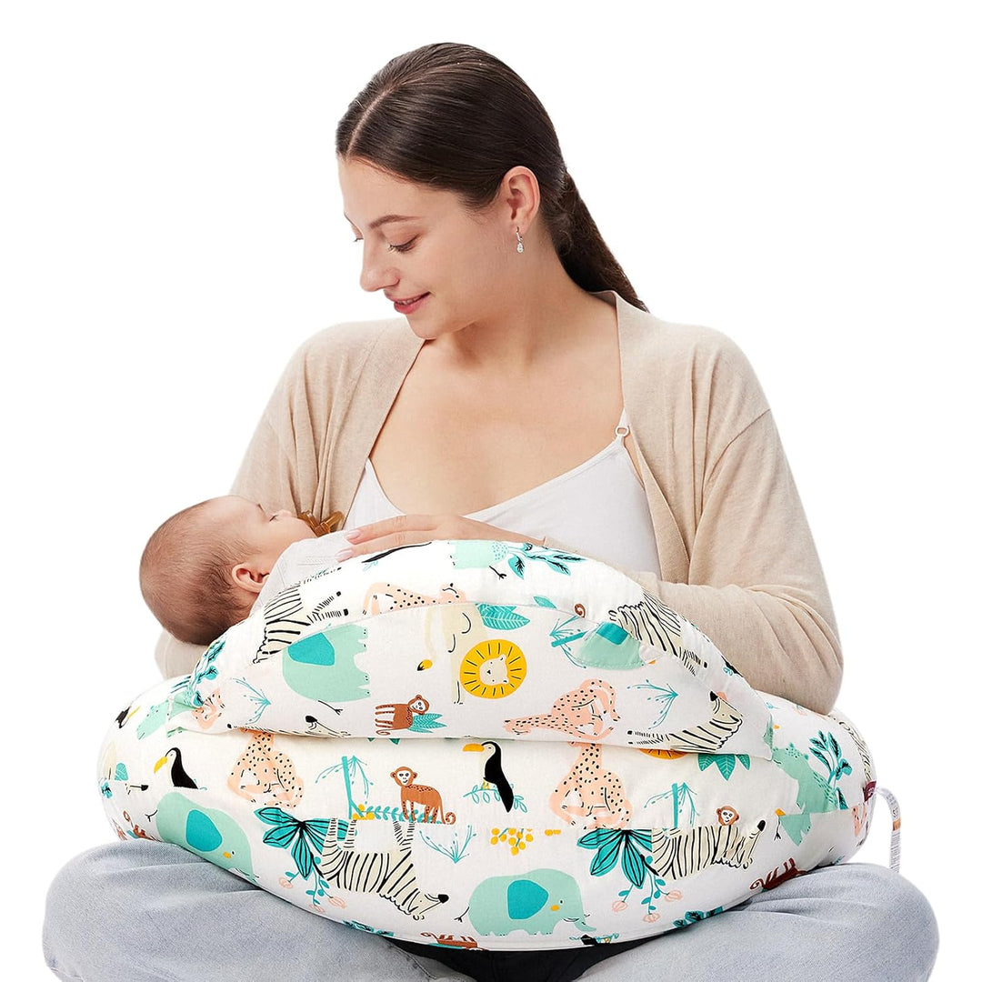 CuddleEase Baby Feeding Pillow Nursing Pillow — Secure Quality