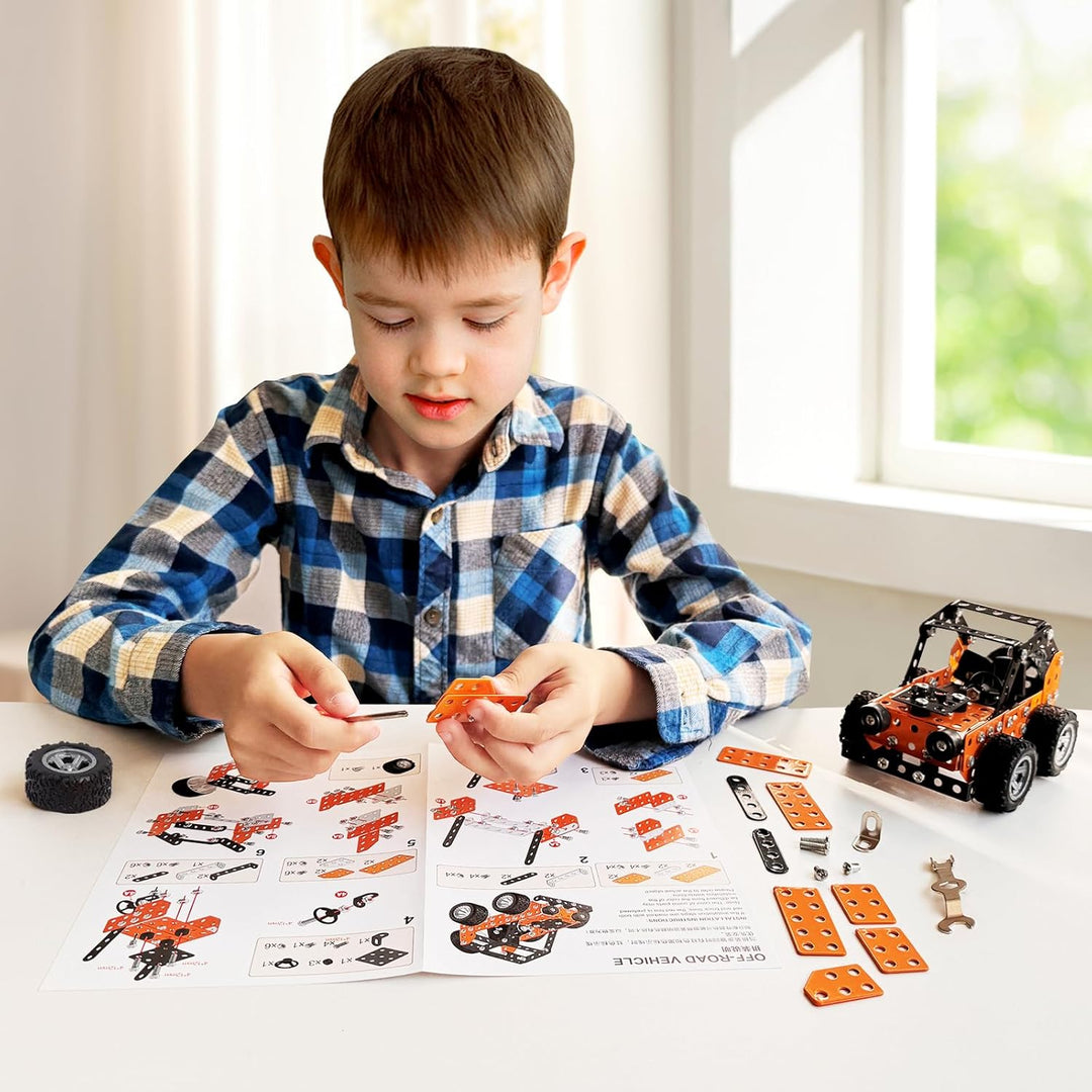 BuildCraft Junior Metal Builder Set – Kids Construction Toy for Creative Learning